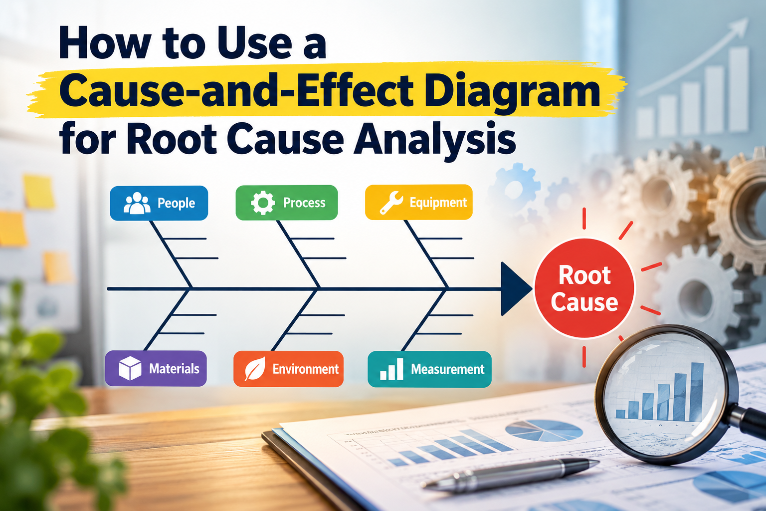 How to Use a Cause-and-Effect Diagram for Root Cause Analysis